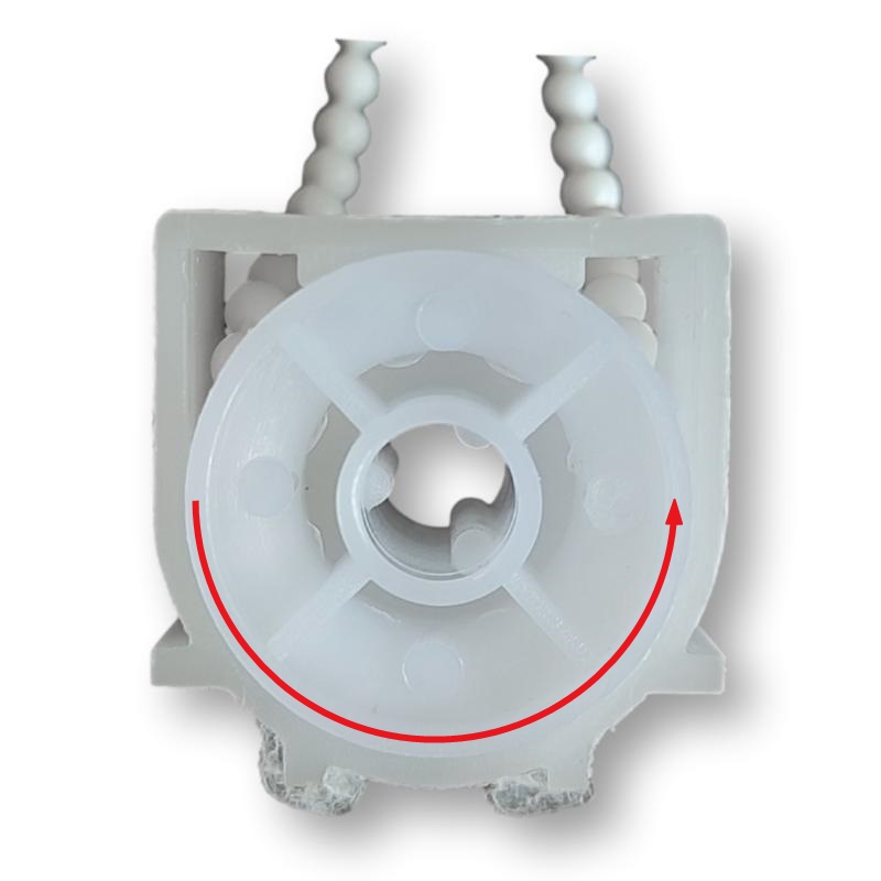 navlečení řetízku do kolečka Isoline