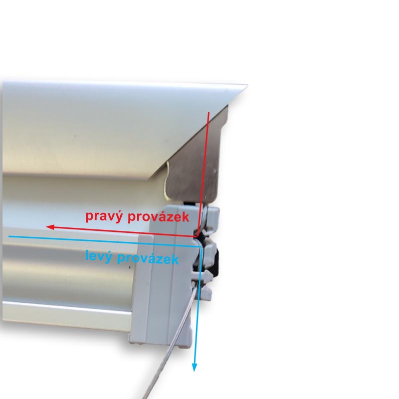Provázky pro roletku Velux DKL_RFL protazení provázků