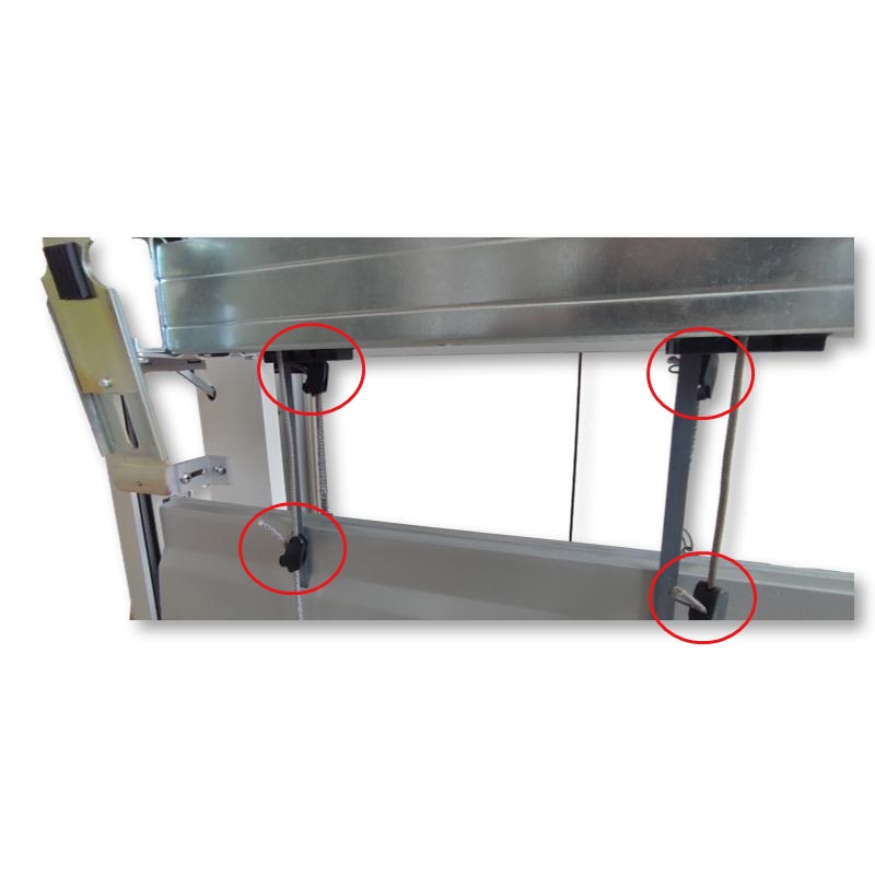 Spona na žebříček venkovní žaluzie