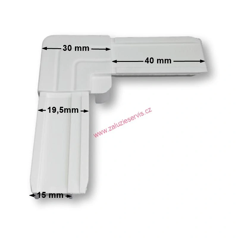 Roh sítě (profil 25x10)