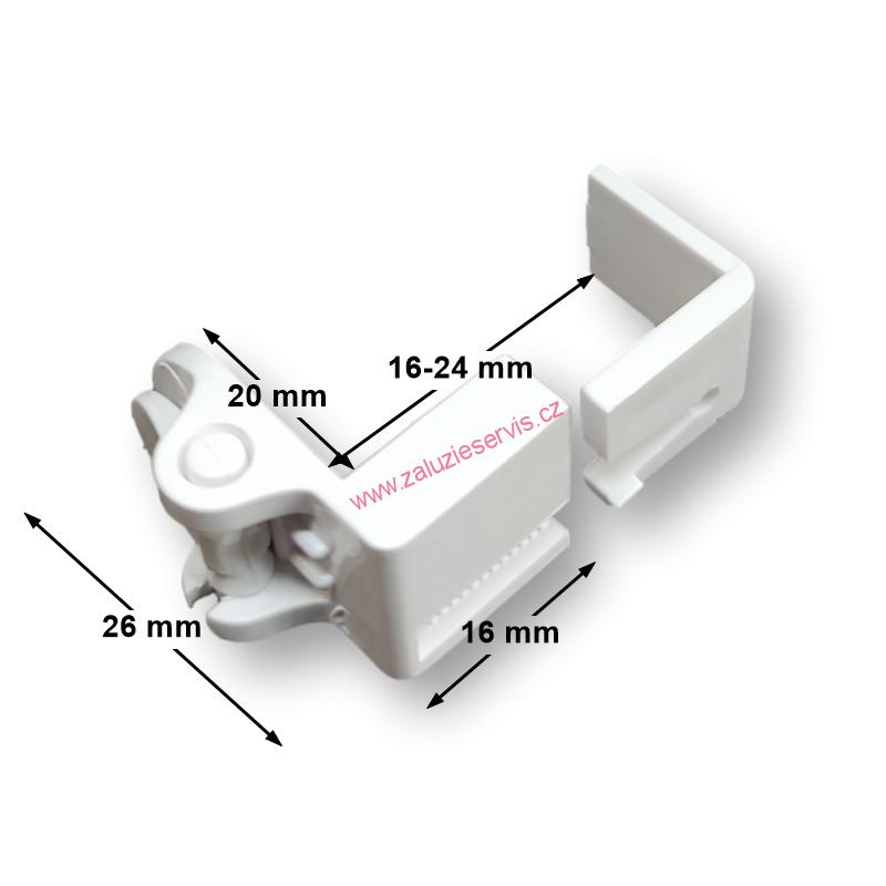 Držák fixace struny roletky Jazz 17