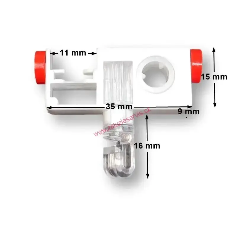 Úzký jezdec s háčkem