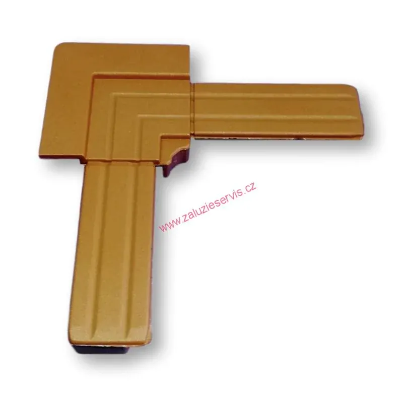 Plastový roh okenní sítě 